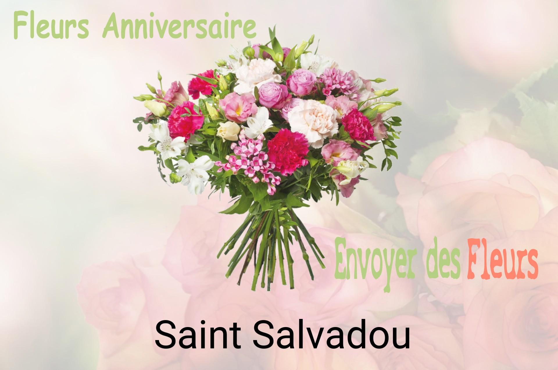 Bouquet de fleurs d’anniversaire livré à Saint-Salvadou