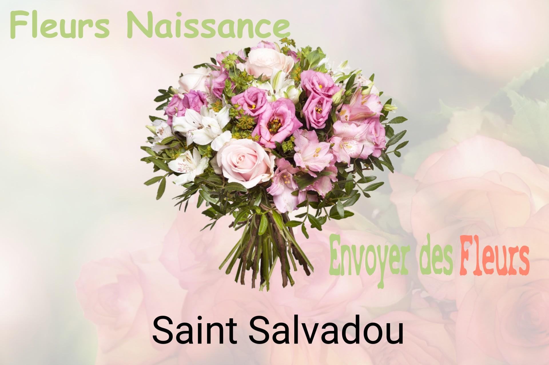 Bouquet de fleurs de naissance livré à Saint-Salvadou